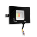 Refletor Led Holofote 100w Bivolt Rgb Colorido Com Controle para área externa