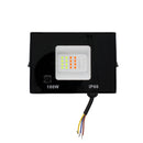 Refletor Led Holofote 100w Bivolt Rgb Colorido Com Controle para área externa