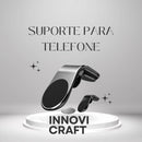 Suporte Magnético Automotivo Base Estável Ímã Forte 360 °   Suporte de Rotação para Celular para Navegação em Carro