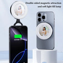 Luz LED para Selfie com Suporte Magnético – Iluminação Portátil para Celular e iPhone