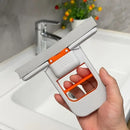 Rodo de Pia com Suporte de Parede – Mini Mop Auto Espremedor para Cozinha