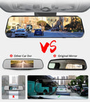Espelho Retrovisor Digital 10” E-ACE – DVR 4G com GPS e ADAS 1080P