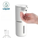 Dispenser Saboneteira Automática Sensor Espuma Recarregável Branco