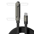 Cabo Tipo C 2 Em 1 Suporte Dobrável Para Celular Suporte Invisível
