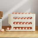 4 camadas de rolamento automático ovo titular rack geladeira caixa armazenamento recipiente cozinha geladeira ovo dispensador organizador geladeira