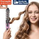 Modelador de Cachos Profissional de Cerâmica com Temperatura Ajustável e Aquecimento Rápido para Ondas e Cachos - Design de Salão