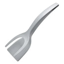 Espátula de Cozinha 2 em 1 Com Pinça Aderência Flip Resistente ao Calor Para Omelete Panqueca Peixes