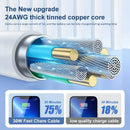 5-1 Peças 30W Cabo De Carregamento Rápido Para Apple Iphone 13 12 11 14 Pro Max Mini Cabo USB C Para X XR XS Max 7 8 14 Plus 6 Acessórios