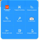 Fechadura Digital Inteligente – Biometria, Senha e Bluetooth