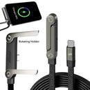 Cabo Tipo C 2 Em 1 Suporte Dobrável Para Celular Suporte Invisível