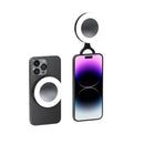 Luz LED para Selfie com Suporte Magnético – Iluminação Portátil para Celular e iPhone