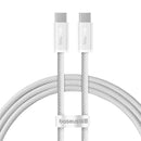 Cabo Carregador Turbo 100W Para iPhone 6 7 8 X XS 11 SE 12 XR 13 14 Pro Max Branco