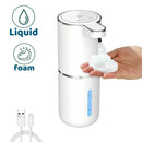 Dispenser Saboneteira Automática Sensor Espuma Recarregável Branco