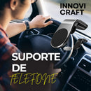 Suporte Magnético Automotivo Base Estável Ímã Forte 360 °   Suporte de Rotação para Celular para Navegação em Carro