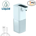 Dispenser Saboneteira Automática Sensor Espuma Recarregável Branco