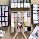 Colméia Organizador Dobrável 24 Compartimentos para Roupas Íntimas Meias Cuecas Calcinhas Lingerie Armários Gavetas