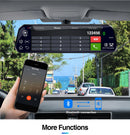 Espelho Retrovisor Digital 10” E-ACE – DVR 4G com GPS e ADAS 1080P