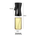 Spray Borrifador Porta Azeite Óleo Vinagre - Galheteiro Preto