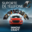 Suporte Magnético Automotivo Base Estável Ímã Forte 360 °   Suporte de Rotação para Celular para Navegação em Carro
