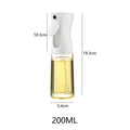 Spray Borrifador Porta Azeite Óleo Vinagre - Galheteiro Preto