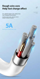 5-1 Peças 30W Cabo De Carregamento Rápido Para Apple Iphone 13 12 11 14 Pro Max Mini Cabo USB C Para X XR XS Max 7 8 14 Plus 6 Acessórios