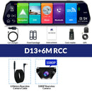 Espelho Retrovisor Digital 10” E-ACE – DVR 4G com GPS e ADAS 1080P