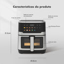 Air Fryer, 127V, Fritadeira Elétrica, Air Fryer Promoção, Air Fryer Fritadeira, Air Fry, Do Brasil, Coibeu, Airfryer Fritadeira