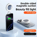Luz LED para Selfie com Suporte Magnético – Iluminação Portátil para Celular e iPhone