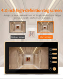 Olho Mágico Digital com Tela 4,3” – Campainha com Câmera Full HD 1080P