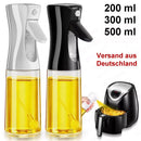 Spray Borrifador Porta Azeite Óleo Vinagre - Galheteiro Preto