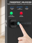 Fechadura Digital Inteligente – Biometria, Senha e Bluetooth