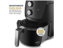 Fritadeira Elétrica sem Óleo/Air Fryer Britânia BFR37 Preta com Timer 4,2L - 110V