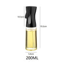 Spray Borrifador Porta Azeite Óleo Vinagre - Galheteiro Preto