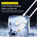 5-1 Peças 30W Cabo De Carregamento Rápido Para Apple Iphone 13 12 11 14 Pro Max Mini Cabo USB C Para X XR XS Max 7 8 14 Plus 6 Acessórios